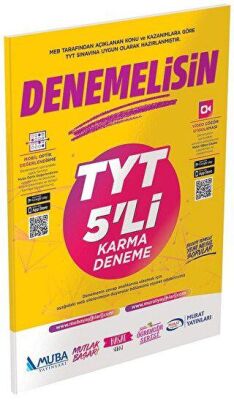 Muba Yayınları Denemelisin TYT 5`li Karma Deneme - 1