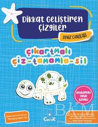 Deniz Canlıları - Dikkat Geliştiren Çizgiler - Floki Çocuk