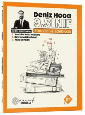 Deniz Hoca 9. Sınıf Türk Dili ve Edebiyatı Konu Anlatım Kitabı - 1