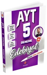 Dizgi Kitap AYT Edebiyat 5 Deneme Sınavı - Dizgi Kitap