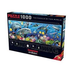 Anatolian Puzzle 1000 Parça Panoramik Denizin Altında - Anatolian