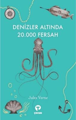 Denizler Altında 20.000 Fersah kapağı