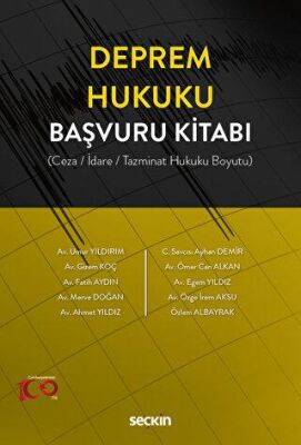 Deprem Hukuku Başvuru Kitabı - 1