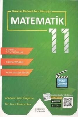 Derece Yayınları - Bayilik 11. Sınıf İleri Düzey Matematik Set - 1