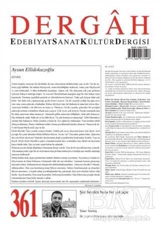 Dergah Edebiyat Sanat Kültür Dergisi Sayı: 361 Mart 2021
