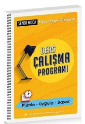 Ders Çalışma Programı - Şenol Hoca Yayınları