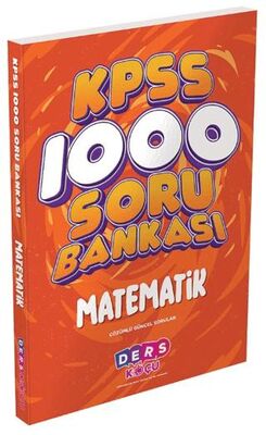 Ders Koçu Yayınları KPSS Matematik 1000 Soru Bankası - 1