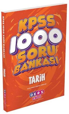 Ders Koçu Yayınları KPSS Tarih 1000 Soru Bankası - 1