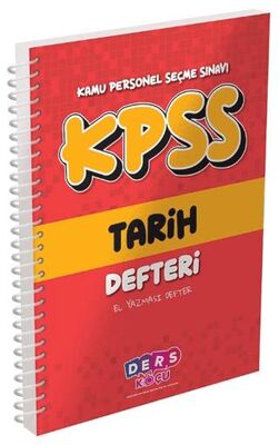 Ders Koçu Yayınları KPSS Tarih Defteri - 1