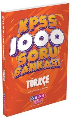 Ders Koçu Yayınları KPSS Türkçe 1000 Soru Bankası - 1