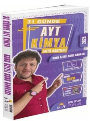 Ders Ortamı Yayınları 2025 Model 31 Günde AYT Kimya Kampı Video Ders Kitabı - 1