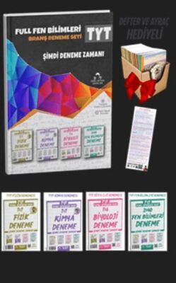 Ders Ortamı Yayınları 2025 TYT Full Fen Bilimleri 4 Fasikül 23 Deneme Sınavı Seti + Defter Hediyeli - 1
