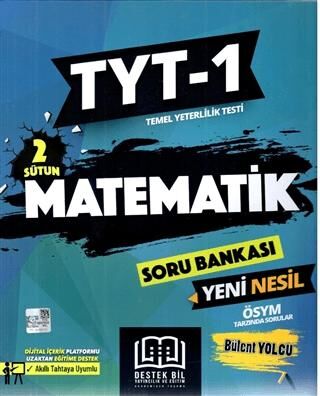 Destek Bil Yayıncılık 2021 TYT 1 Matematik Soru Bankası - 1