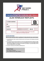 Dev Kadro Akademi Dev Kadro TYT Tüm Dersler Türkiye Geneli Deneme - Dev Kadro Akademi