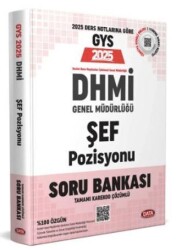 DHMİ Genel Müdürlüğü Şef Pozisyonu GYS Soru Bankası - Data Yayınları
