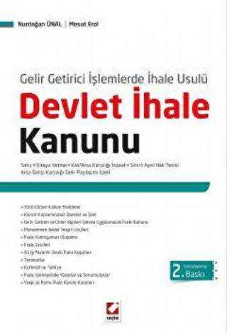 Devlet İhale Kanunu - Seçkin Yayıncılık