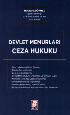 Devlet Memurları Ceza Hukuku - 1