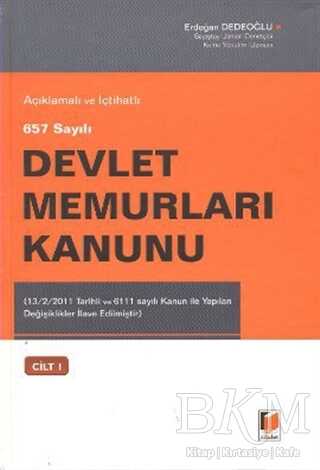 Devlet Memurları Kanunu Cilt: 1 - 1