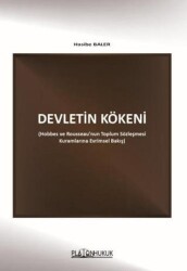 Devletin Kökeni - Platon Hukuk