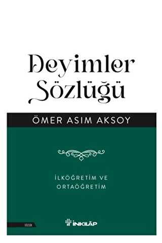 Deyimler Sözlüğü - İnkılap Kitabevi