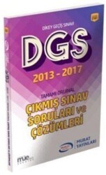 Murat Yayınları DGS 2013-2017 Tamamı Orijinal Çıkmış Sınav Soruları ve Çözümleri - Murat Yayınları