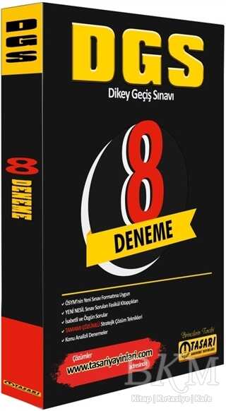 Tasarı Eğitim Yayınları DGS 8 Fasikül Konu Analizli Çözümlü Deneme 2019 - Tasarı Eğitim Yayınları