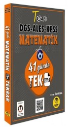 Tasarı Eğitim Yayınları DGS ALES KPSS Matematik 41 Günde Tekrar - Tasarı Eğitim Yayınları