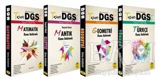 Tasarı Eğitim Yayınları DGS Konu Anlatımlı 2020 4 Kitap Takım - Tasarı Eğitim Yayınları