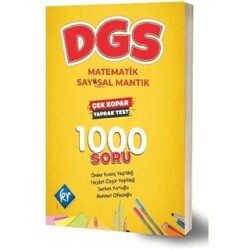 DGS Matematik Sayısal Mantık Çek Kopar - KR Akademi Yayınları