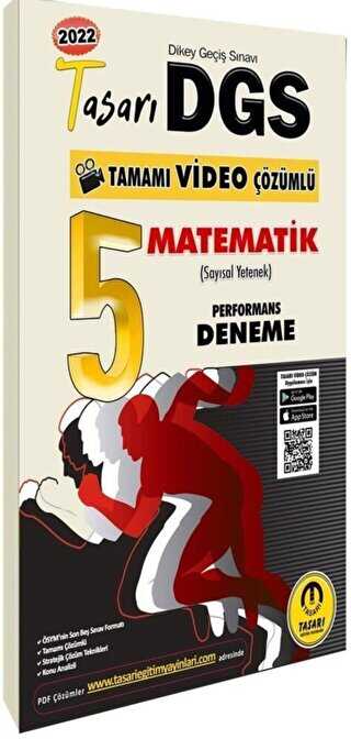 Tasarı Eğitim Yayınları DGS Sayısal Yetenek 5 Performans Deneme - Tasarı Eğitim Yayınları