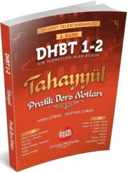 Tahayyül Yayınları Tahayyül DHBT 1-2 Pratik Ders Notları - Tahayyül Yayınları