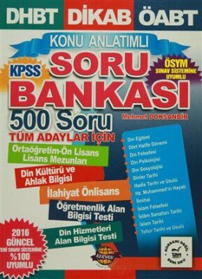 DHBT DİKAB ÖABT KPSS Konu Anlatımlı Soru Bankası 500 Soru - 1