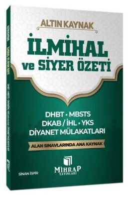 DHBT MBSTS DKAB ve Diyanet Mülakat İlmihal ve Siyer Özeti - 1