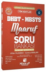 DHBT MBSTS Maaruf Soru Bankası Çözümlü - Mihrap Yayınları