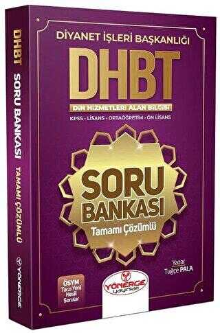 Yönerge Yayınları 2022 KPSS ÖABT Din Kültürü DHBT Tamamı Çözümlü Soru Bankası