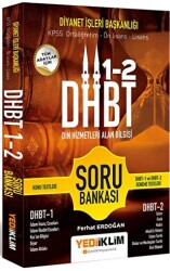 DHBT Tüm Adaylar İçin Din Hizmetleri Alan Bilgisi Soru Bankası - Yediiklim Yayınları
