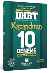 DHBT Tüm Adaylar Kazandıran 10 Deneme - Sinan İspir - Mihrap Yayınları