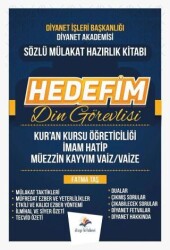 DİB Diyanet İşleri Başkanlığı Hedefim Din Görevlisi Sözlü Mülakat Konu Anlatımı Hazırlık Kitabı - Dizgi Kitap