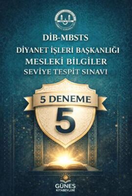 DİB-MBSTS Diyanet İşleri Başkanlığı Mesleki Bilgiler Seviye Tespit Sınavı 5 Deneme - 1