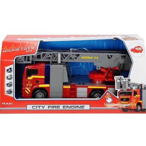 Dickie Toys City Fire Sesli ve Işıklı İtfaiye Aracı