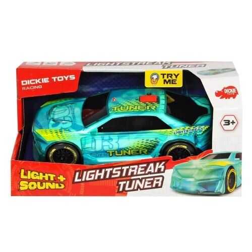 Dickie Toys Lightstreak Tuner Sesli ve Işıklı Yarış Araba 20 cm.