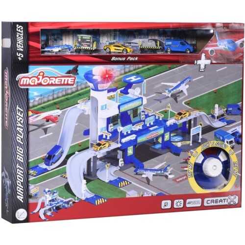 Dickie Toys Majorette Creatix Airport Playset 5 Vehicle