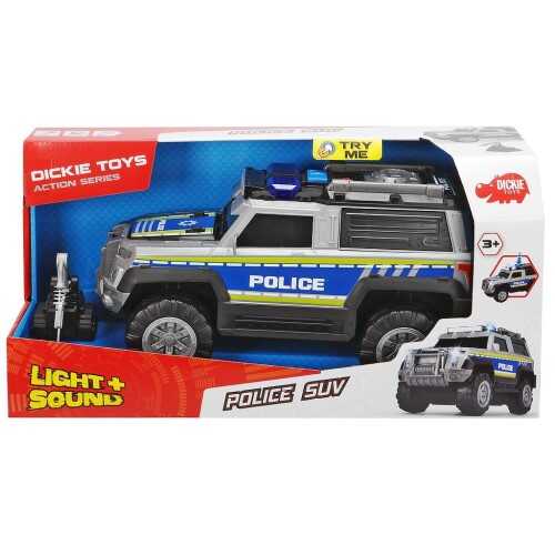 Dickie Toys Polis Arabası Suv Sesli Işıklı