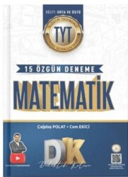 TYT Matematik 15 Deneme - Didaktik Kalem Yayınları