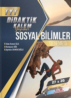 Didaktik Kalem Yayınları TYT Sosyal Bilimler 27 x 20 Denemesi - 1