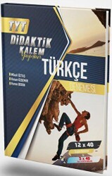 TYT Türkçe 12 x 40 Denemesi - Didaktik Kalem Yayınları
