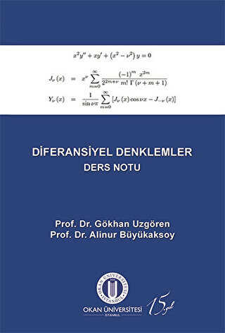 Diferansiyel Denklemler Ders Notu - Okan Üniversitesi Kitapları