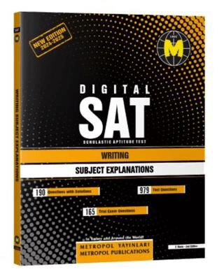 Metropol Yayınları Digital SAT - Writing Subject Explanations - 1