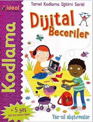 Dijital Beceriler - Temel Kodlama Eğitimi Serisi kapağı