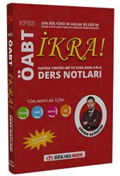 Dijital Hoca ÖABT Din Kültürü ve Ahlak Bilgisi Hafıza Teknikleri ve Kodlamalarla İKRA Ders Notları - Dijital Hoca